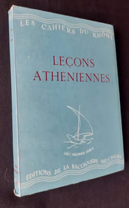 Leçons athéniennes.