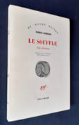 Le Souffle. Une décision.  par BERNHARD (Thomas) -