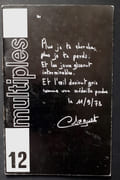 Multiples n°12: Claude Saguet. par SAGUET (Claude). HEURTEBISE (Henri).