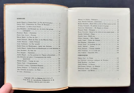 Interfrance. La revue de la pensée créatrice. N°1 été 1955.