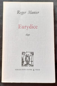 Eurydice. Elégie.