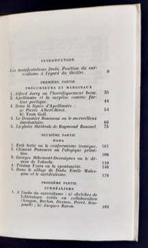 Etude sur le théâtre dada et surréalisme -. BEHAR (Henri) -