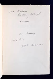 L’Embellie. Poèmes.
