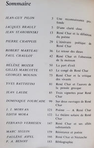 Liberté. Juillet-août 1968 (volume 10, n°4) : Hommage à René Char.