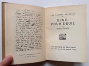 Deuil pour deuil.  par DESNOS (Robert). - Image 2