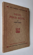Deuil pour deuil.  par DESNOS (Robert). - Image 3