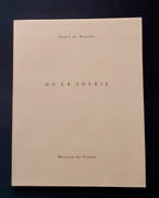 Ou le soleil. par DU BOUCHET (André). - Image 1