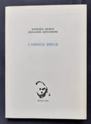 L'absence réelle. par GEORGE (Raphaële). GIOVANNONI (Jean-Louis). - Image 1