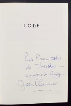 Code. . LAMBERT (Jean-Clarence).