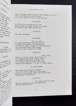 Le Cycle de Cuchulain : Le Heaume vert, Sur le rivage de Baile, La seule jalousie d'Emer, La mort de Cuchulain. . YEATS (William Buttler) -