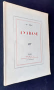 Anabase. par SAINT-JOHN PERSE. - Image 1
