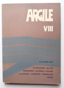 Argile n°VIII : automne 1975.