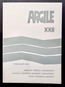 Argile n°XXII : printemps 1980.