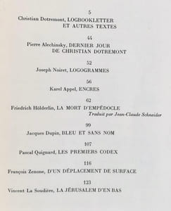 Argile n°XXIII-XXIV : printemps 1981.