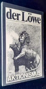 Der Löwe : n°1, 31 mai 1974 : Aktionismus.
