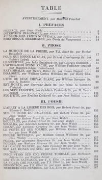 Fontaine, revue mensuelle de la poésie et des lettres françaises : Réédition du numéro 27-28 d'août 1943 : Ecrivains et poètes des Etats-Unis d'Amérique -