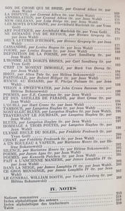 Fontaine, revue mensuelle de la poésie et des lettres françaises : Réédition du numéro 27-28 d'août 1943 : Ecrivains et poètes des Etats-Unis d'Amérique -