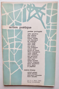 Action poétique n°9 mars 1960.