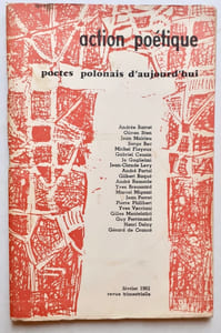 Action poétique n°16 février 1962. 
