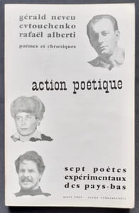 Action poétique n°20 avril 1963. 