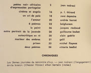 Action poétique n°22 octobre 1963.  par TODRANI (Jean) - THIRARD (P.L.) - DEPESTRE (René) - BARRET (Andrée) - ROUBAUD (Jacques) - LOUBET (Guillaume) - GUERIN (Alain) - FLAYEUX (Michel) - BODINI (Vittorio) - JACINTO (Antonio) - SOUZA (Noemia de) - TENREIRO (Francisco José) - ANDRADE (Mario de) - NETO (Agostinho) -  - Image 2