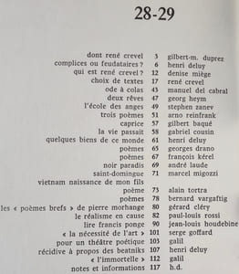 Action poétique n°28-29, janvier 1965.