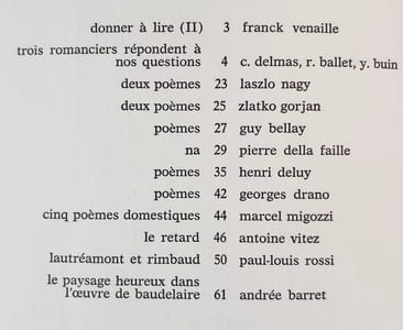 Action poétique n°34, 2ème trimestre 1967 -