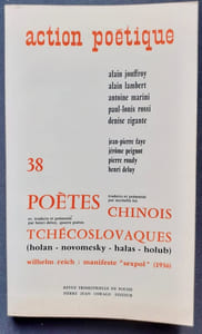 Action poétique n°38, troisième trimestre 1968 -
