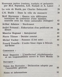 Action poétique n°39, quatrième trimestre 1968 - 