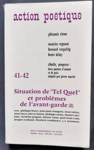 Action poétique n°41-42, deuxième et troisième trimestres 1969 - 