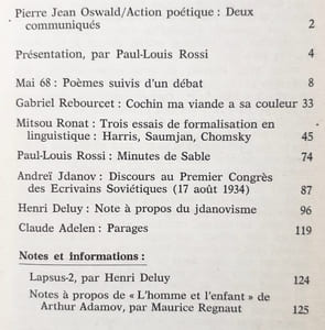 Action poétique n°43, 2ème trimestre 1970 -