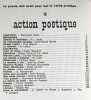 Action poétique n°50, premier trimestre 1972 - . BENJAMIN (Walter) - MANDELSTAM (Ossip) - LOWRY (Malcom) - FAYE (Jean-Pierre) - PARANT (Jean-Luc) - ...