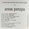 Action poétique n°53, juin 1973. . HIKMET (Nazim) - EMRE (Yunus) - BEHRAMOGLU (Ataol) - FAYE (Jean-Pierre) - ROUDINESCO (Elisabeth) - ROUBAUD ...