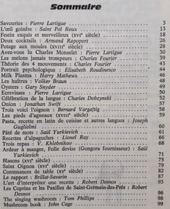 Action poétique n°65, premier trimestre 1976 : Cuisine.