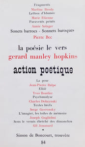 Action poétique n°84, mai 1981 -