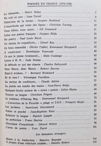 Action poétique n°113-114, automne-hiver 1988 -