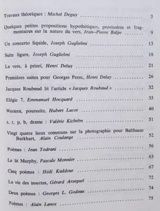 Action poétique n°116, été 1989 -