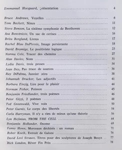 Action poétique n°117, quatrième trimestre1989 -