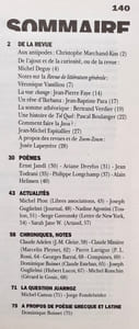 Action poétique n°140, automne 1995.