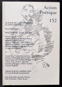 Action poétique n°152, automne 1998.