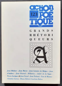 Action poétique n°123, printemps/été 1991.