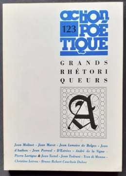 Action poétique n°123, printemps/été 1991.. TORTEL (Jean) - DI MANNO (Yves) - LETROU (Christine) - TODRANI (Jean) - MOLINET (Jean) - MAROT (Jean) - ...