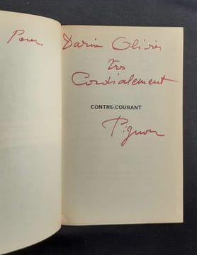 Contre courant.. PIGNON (Edouard) -