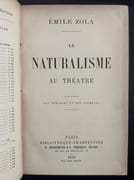 Le naturalisme au théâtre. Les théories et les exemples. par ZOLA (Emile) -  - Image 3