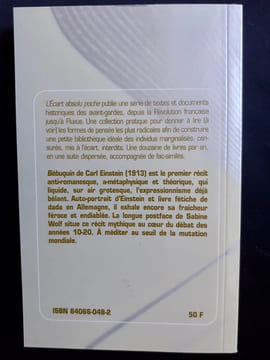 Bébuquin ou les dilettantes du miracle.. EINSTEIN (Carl) -