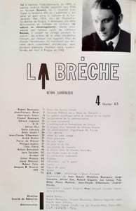 La Brèche. Action surréaliste. N°4, février 1963.