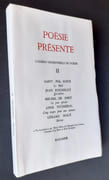 Poésie présente. Cahiers trimestriels de poésie. N°II, septembre 1971. par SAINT-POL-ROUX, ROUSSELOT (Jean), DE SMET (Michel), TEYSSIERAS (Anne), MACE (Gérard). ROUGERIE (René). - Image 1