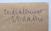 Petits agglos de mots périmés, avec quatre linogravures de Paul Mathis -  par VODAINE (Jean) - MATHIS (Paul) -  - Image 2