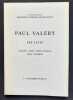 Paul Valéry - Pré-Teste - Manuscrits - Inédits - Editions originales - Dessins - Aquarelles - . VALERY (Paul) - CHAPON (François) - 