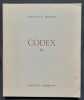 Codex (1) - . ROCHE (Maurice) - 